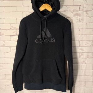 Adidas Women’s‎ Textured Black Hoodie